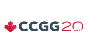 CCGG Anniversary logo